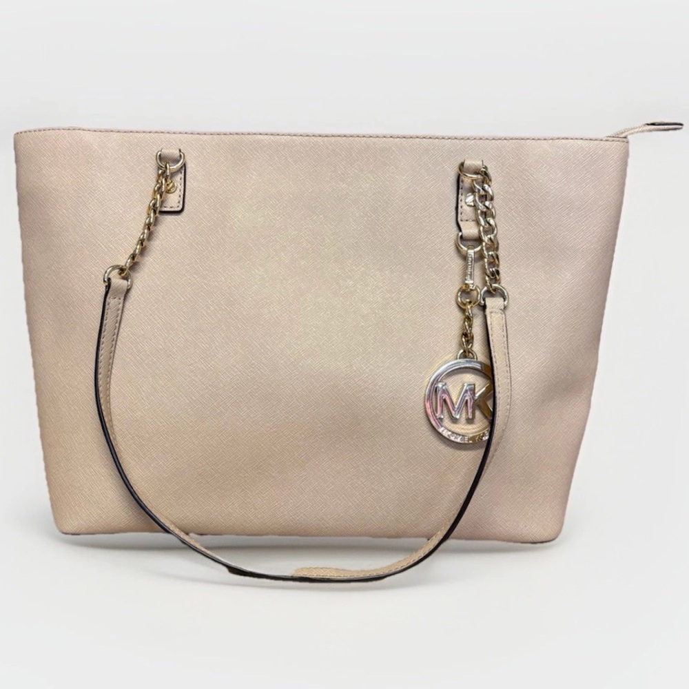Michael Kors Jet Set Chain Tote Bag Light Pink #5636